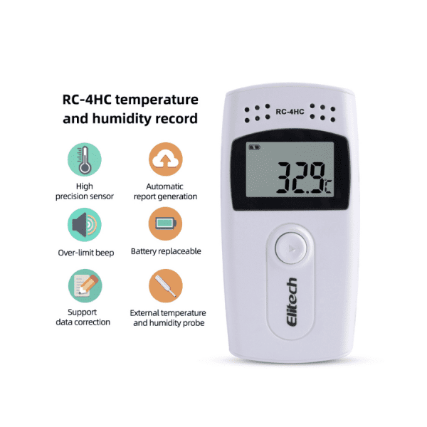 Nhiệt ẩm kế tự ghi Elitech RC 4HC 003