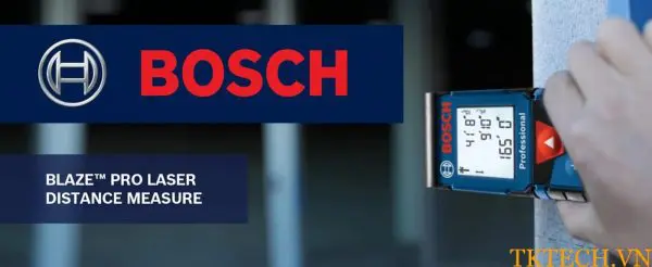 Banner Máy đo khoảng cách Bosch Blaze GLM 165–40