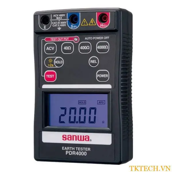 Máy đo điện trở đất Sanwa PDR4000