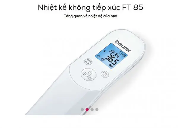 Nhiệt kế điện tử Beurer FT 85