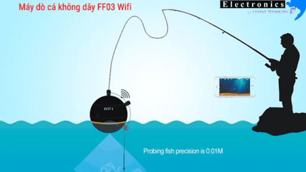 kết nối wifi của Máy dò cá không dây FF03