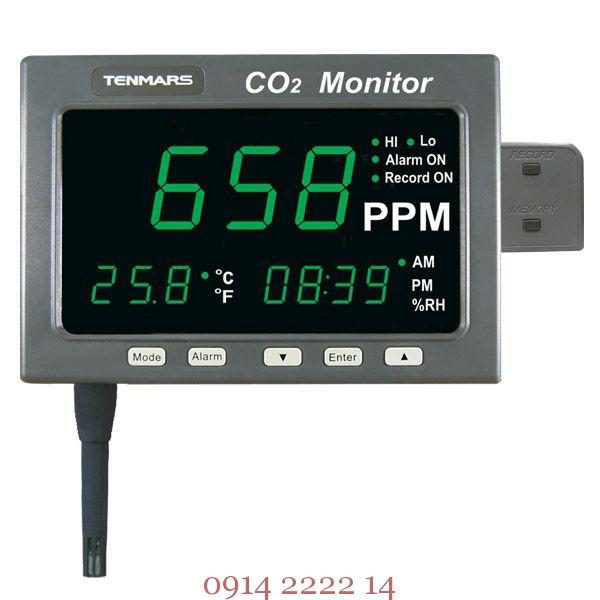 may do khi co2 tenmars tm 186