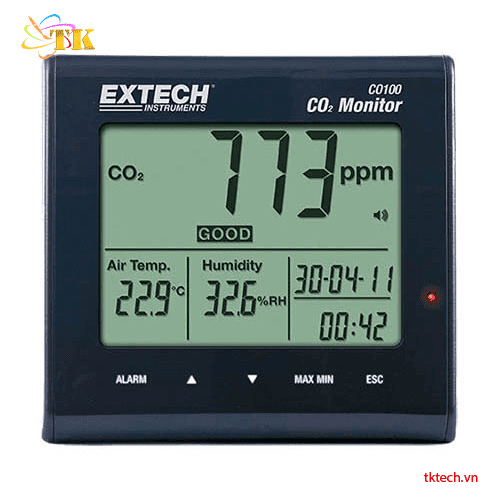 Đồng hồ đo CO2 Extech CO100