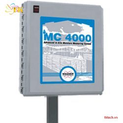Hệ thống đo độ ẩm gỗ trong lò Wagner MC4000