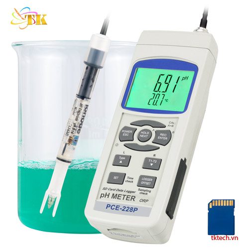 Máy đo pH PCE-228P