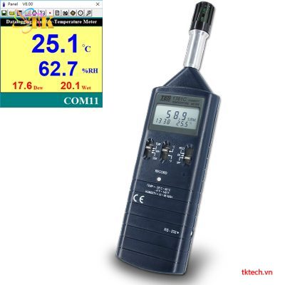 Máy đo nhiệt độ độ ẩm TES-1361C