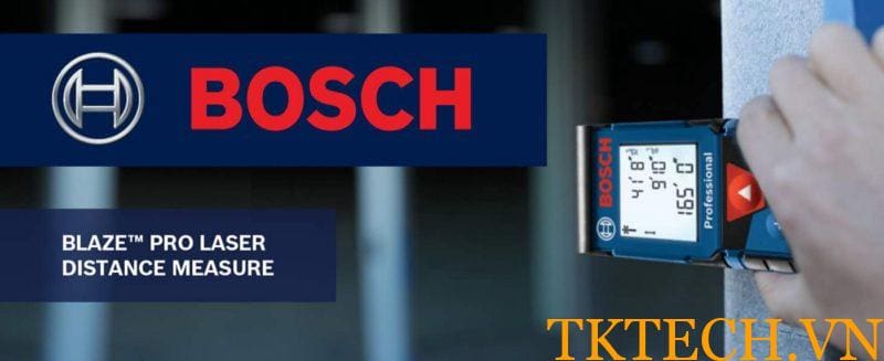 Banner Máy đo khoảng cách Bosch Blaze GLM 165–40