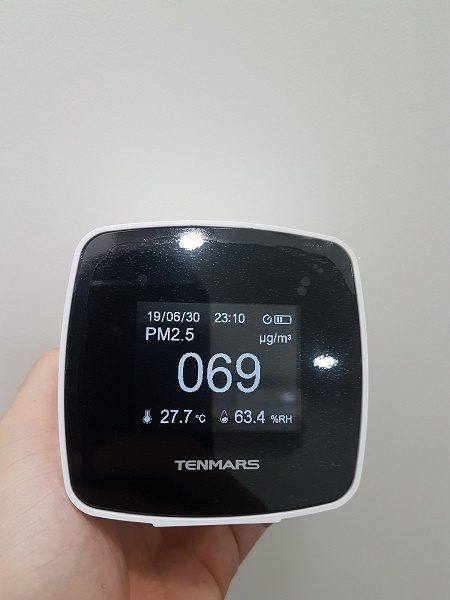 Máy đo nhiệt độ độ ẩm, bụi Tenmars TM-280