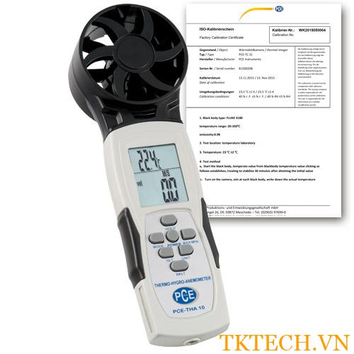 Máy đo độ ẩm không khí đa năng PCE-THA 10