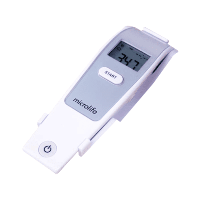 Hướng dẫn sử dụng nhiệt kế điện tử đo trán microlife fr1mf1