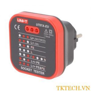 Thiết bị kiểm tra ổ cắm UT07A-EU Socket Tester