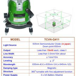 Máy quét Laser TCVN-G411