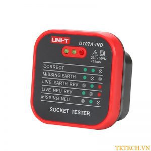 Bộ kiểm tra ổ cắm Uni-T UT07A-IND Socket Tester