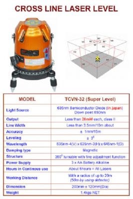 Máy quét laser TCVN-32