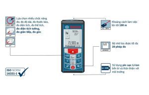 Chức năng của thước đo khoảng cách GLM 100