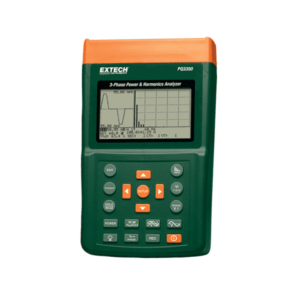 Extech PQ3350 3 Máy phân tích sóng hài & công suất 3 pha