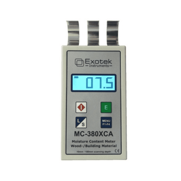 Máy đo độ ẩm Exotek MC 380XCA (cho gỗ và vật liệu xây dựng, hàng Đức)