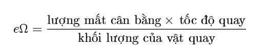 dung sai can bang