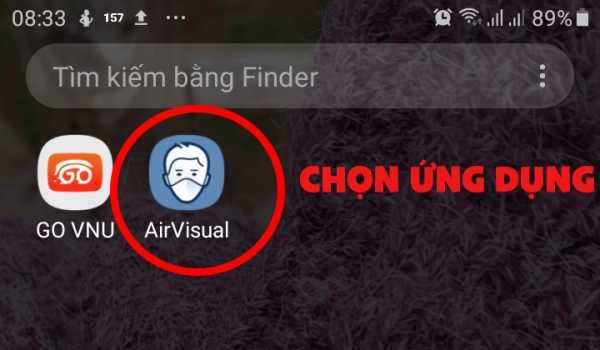 ung dung AirVisual