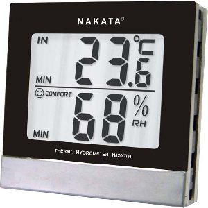 Nhiệt ẩm kế để bàn Nakata NJ-2099-TH (20%~95% )