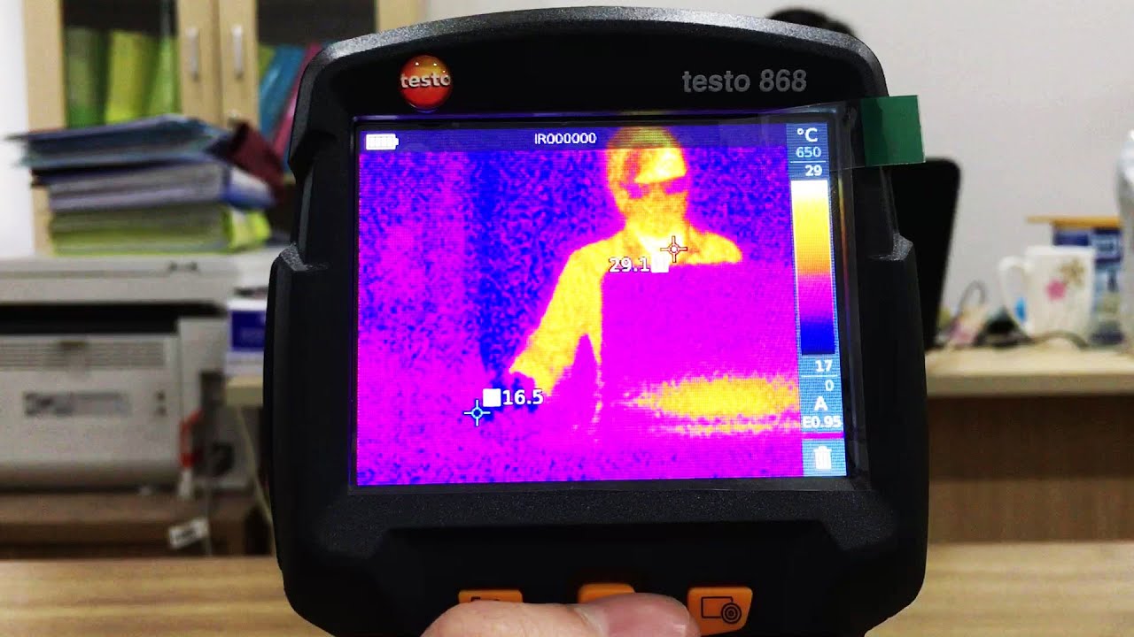 Ảnh hưởng của độ phát xạ đến hoạt động của camera nhiệt