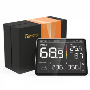 temtop air station p100 air quality monitor pm25 aqi tester