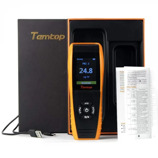 temtop lkc 1000e pm25 pm10 aqi air quality monitortemtop 421696