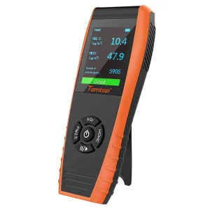 temtop lkc 1000s 2nd generation data export professional detector with hcho pm25pm10 tvoc temtop 217761