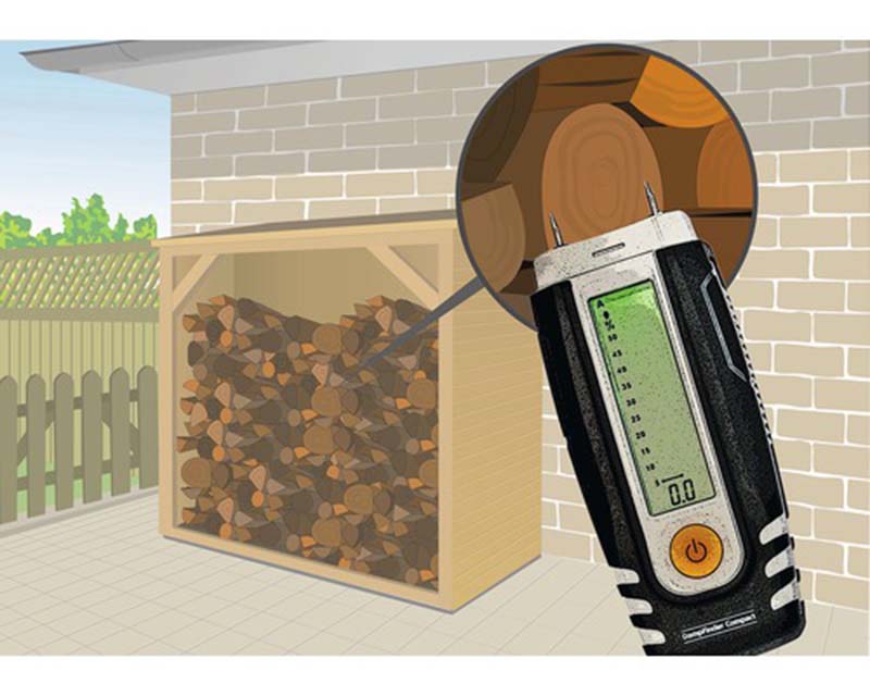 Dụng cụ đo độ ẩm vật liệu xây dựng, bê tông, tường nhà