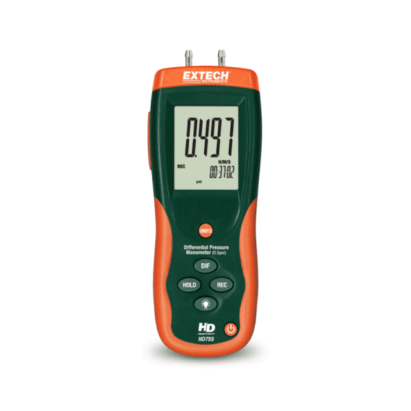 Máy đo áp suất vi sai Extech HD755