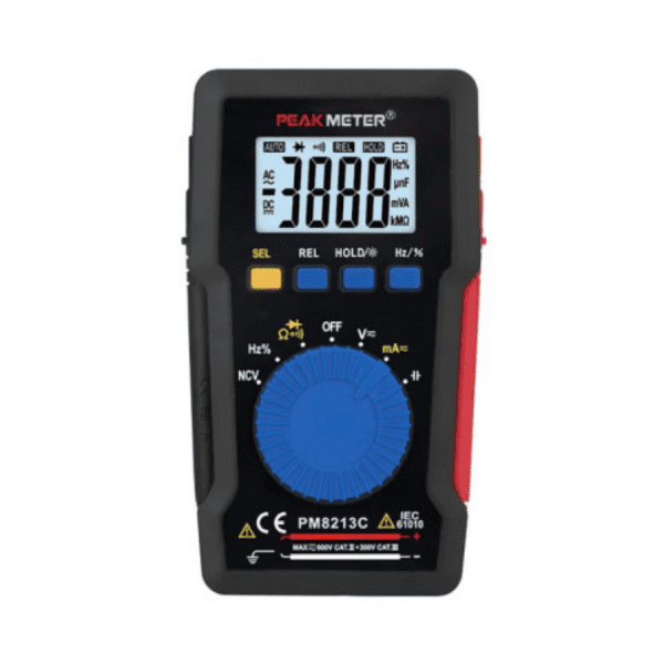 Đồng hồ vạn năng kỹ thuật số cầm tay Peakmeter PM8213C