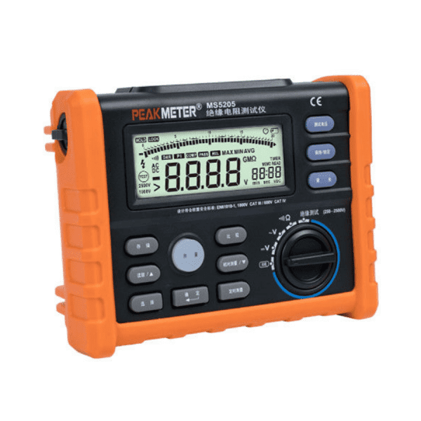Máy đo điện trở cách điện Peakmeter MS5205