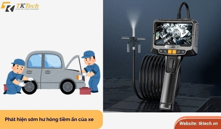 Nhanh chóng biết được hư hỏng của xe để sửa chữa kịp thời