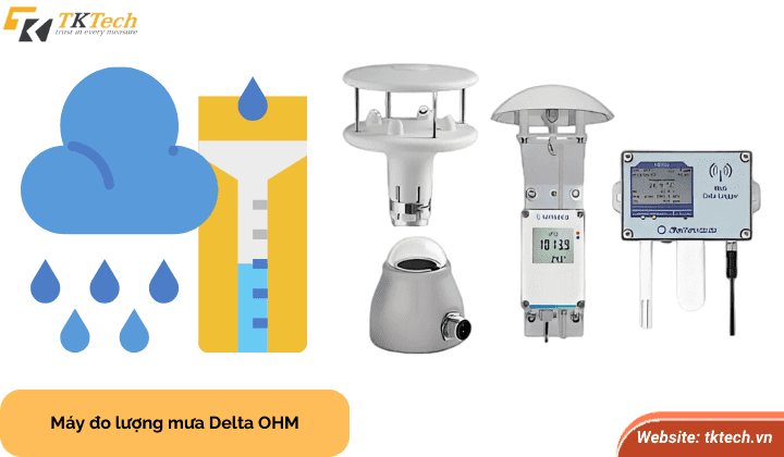 Máy đo lượng mưa Delta OHM