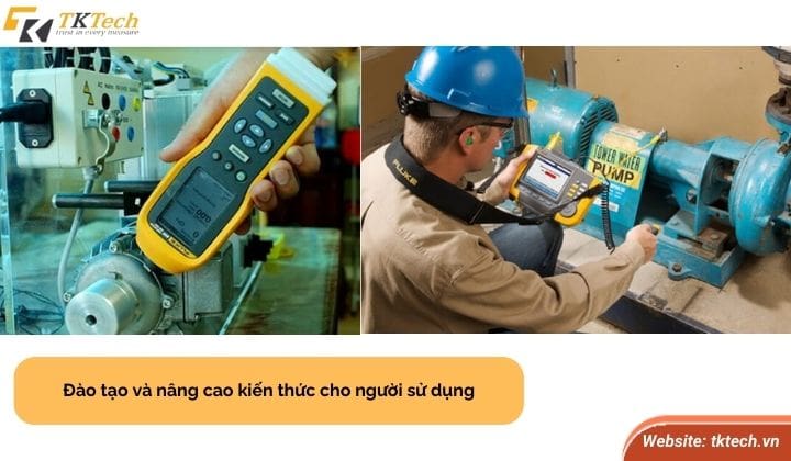 Người sử dụng máy đo độ rung phải được đào tạo 